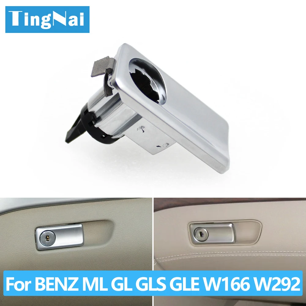

Car Toolbox Handle Lock Latch Cover Puller Glove Compartment Lid Switch Grip Lock For Mercedes BENZ GL ML GLE GLS W166 W292