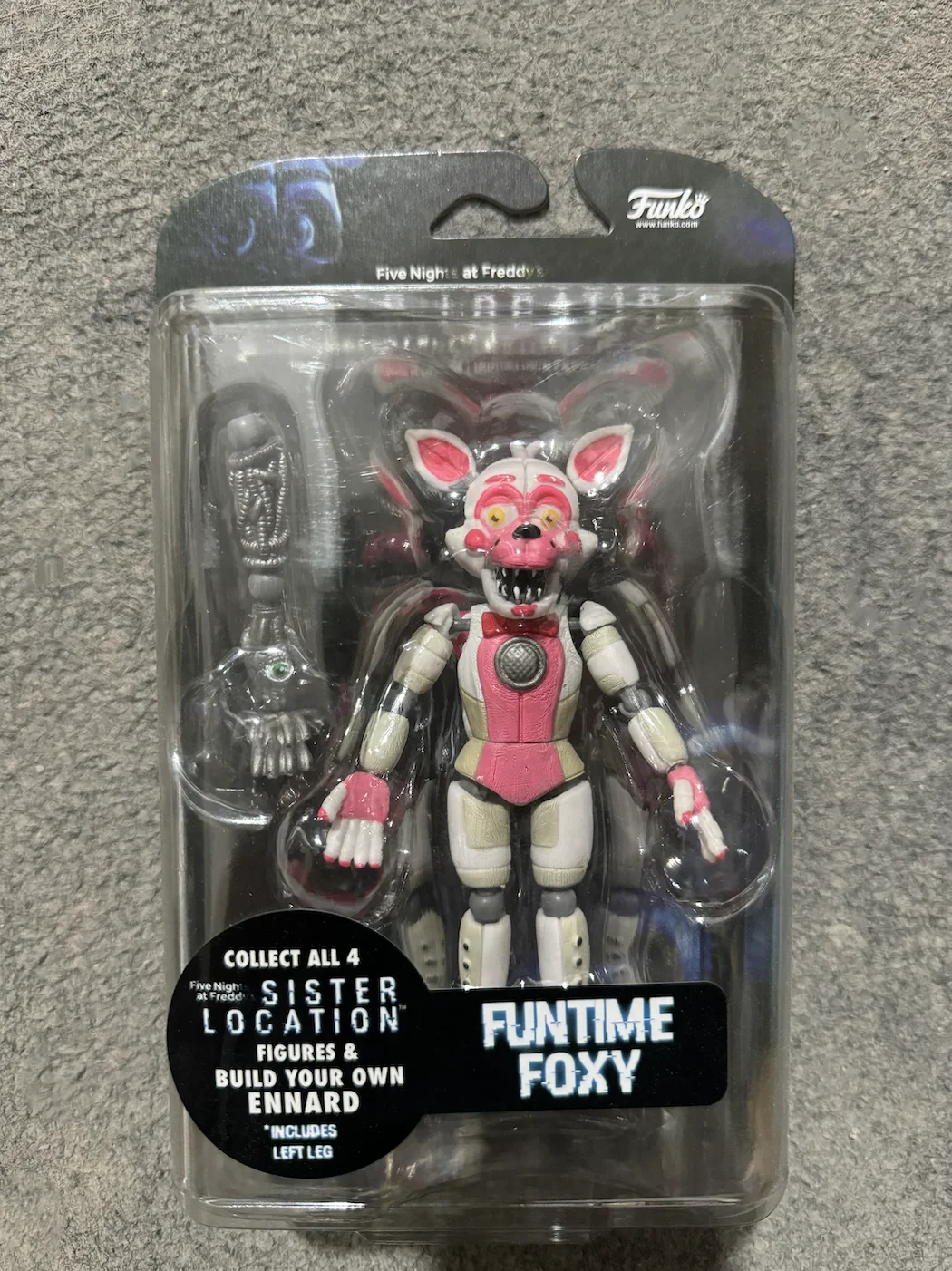 Фото Funko POP Новые фигурки сестры FNAF Funtime Freddy Foxy Ballora 5-дюймовая фигурка №3