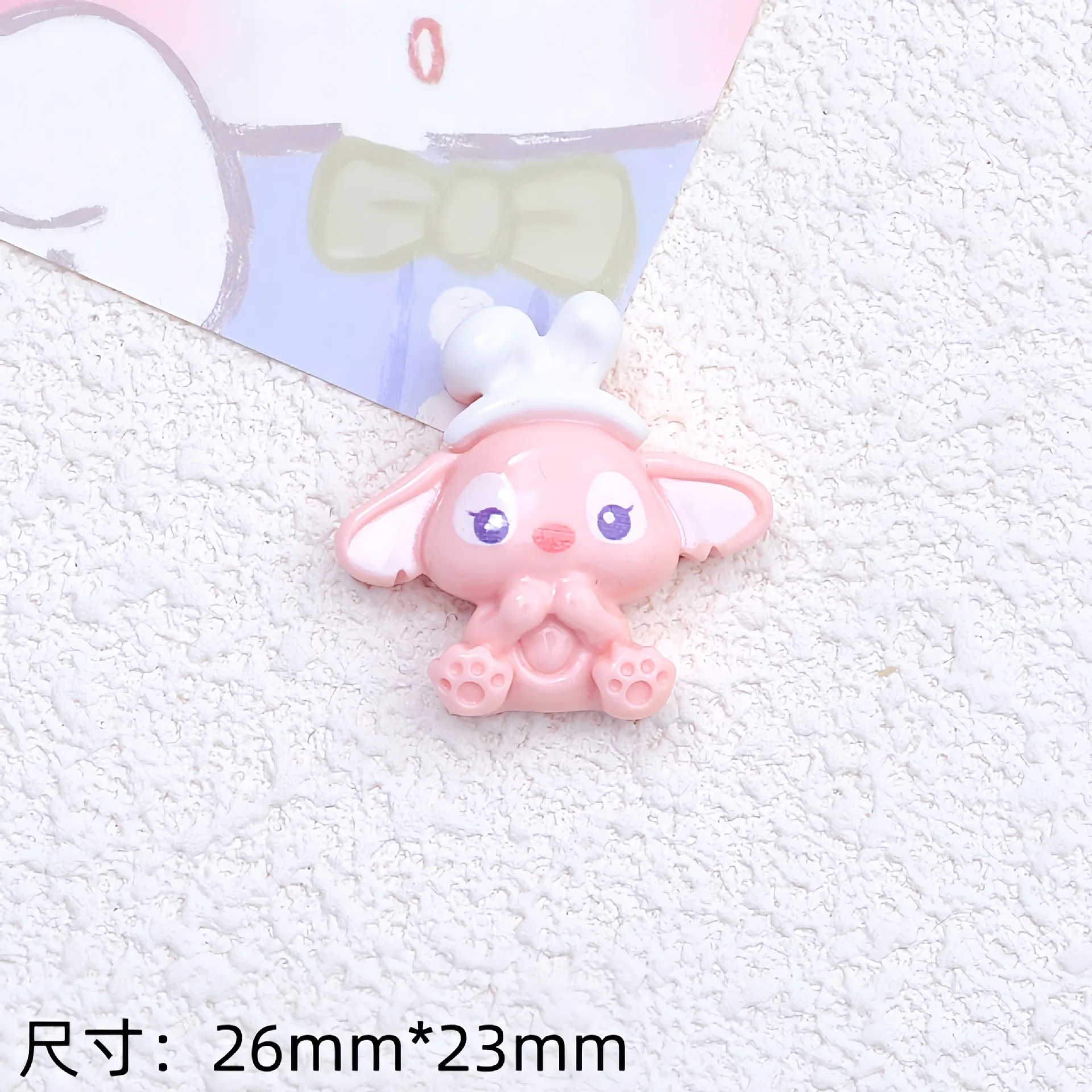 100 шт. декоративные кабошоны из смолы для волос