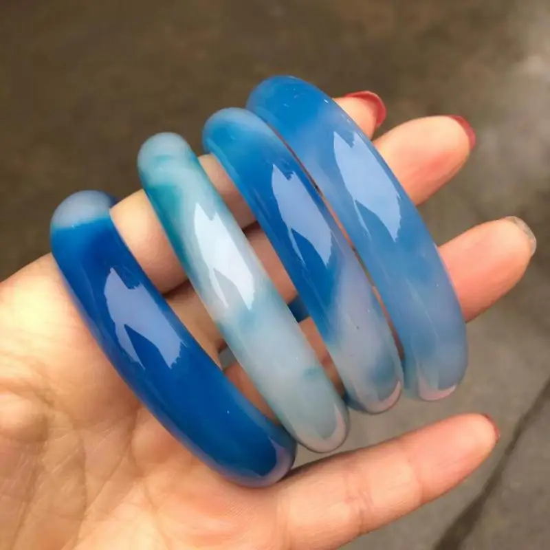 

Отправить сертификат, подлинный натуральный синий нефритовый браслет, браслет для женщин, Мьянма, нефрит, ювелирные изделия, класс А, нефрит...