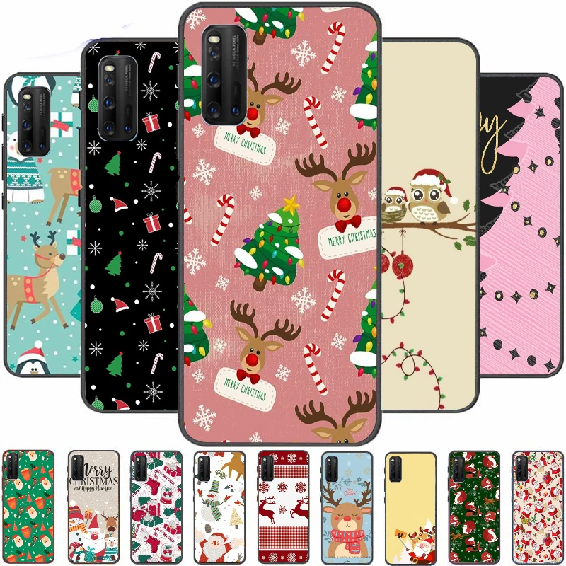 

Merry Christmas Funda Cover Case For Samsung Galaxy A50 A70 A72 A71 A8 Plus 2018 A80 A82 A8S A9 Pro A90 A91 A9S Phone Cases