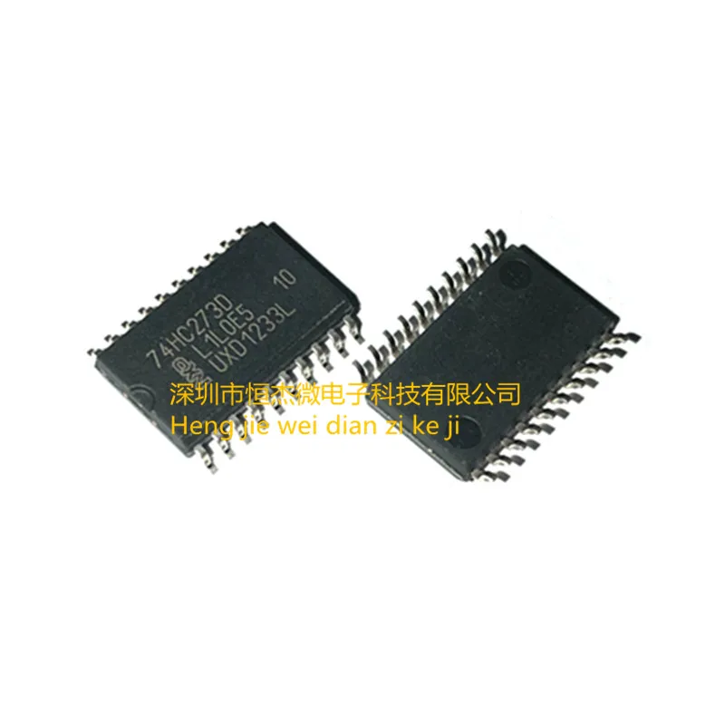 

10PCS/ New imported original 74HC273D SOP-20 wide body D-type trigger logic chip