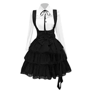 2022 womens classic lolita dress vintage inspired womens outfits cosplay anime girl black long sleeve knee length shirt dress