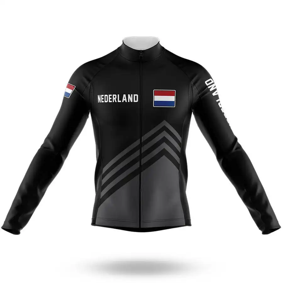 

WINTER FLEECE THERMAL Netherlands NATIONAL TEAM ONLY LONG SLEEVE ROPA CICLISMO CYCLING JERSEY CYCLING WEAR SIZE XS-4XL