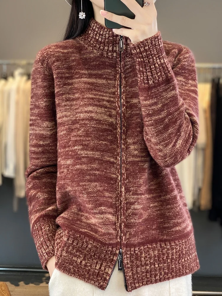 Европейские товары весенне-осенний флисовый кардиган женский свободный