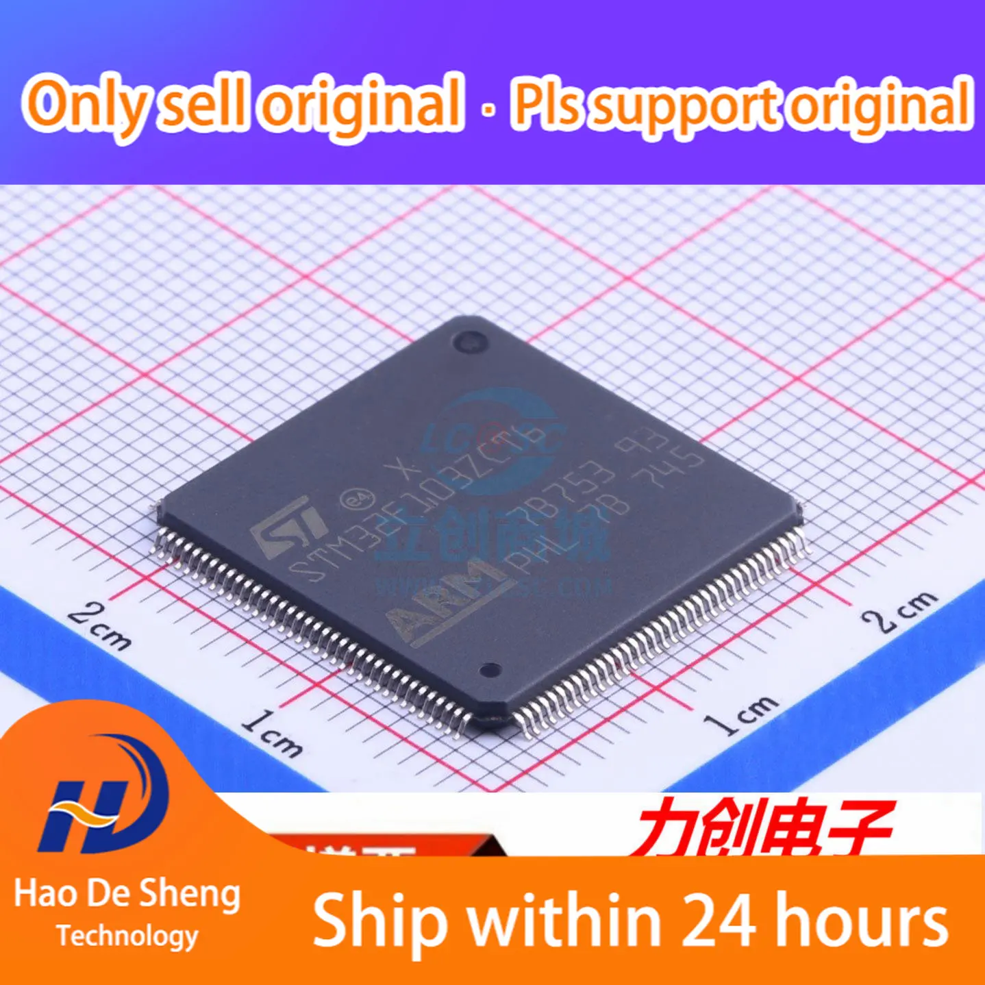 

10 шт./партия STM32F103ZCT6 STM32F103 ZCT6 искусственные новые оригинальные детали, электронные компоненты