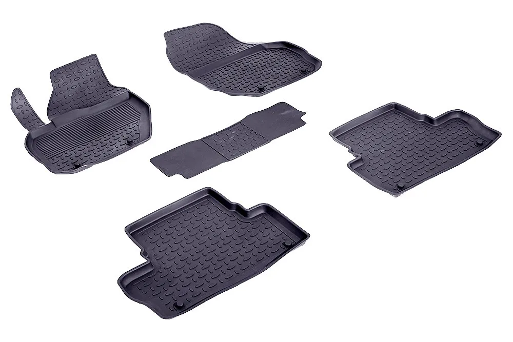 Резиновые коврики с высоким бортиком для Volvo XC60 2008-2017 / Volvo XC60 с 2008 года, ковры для салона автомобиля в машину.