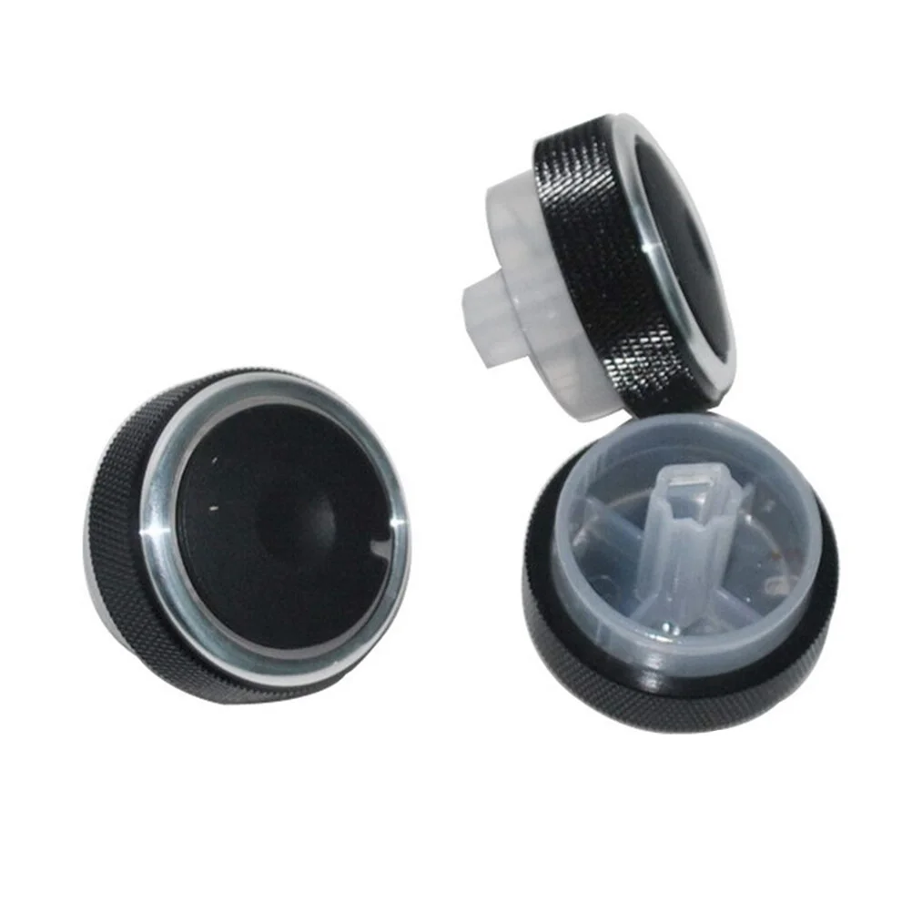 

2Packages of Air Conditioning Control Switch AC Knob Fit for Focus (Black)