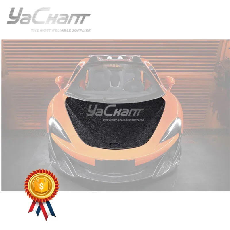 Кованый карбоновый Плетеный передний капюшон из углеродного волокна Bonnt