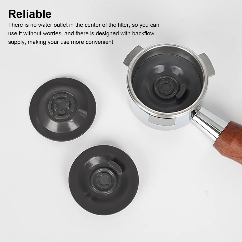 

For Breville Coffee Machines 54mm Blind Filter Backflush Disk Rubber Brewing Head Backwashing Gasket Coffee Cleaning Accessories