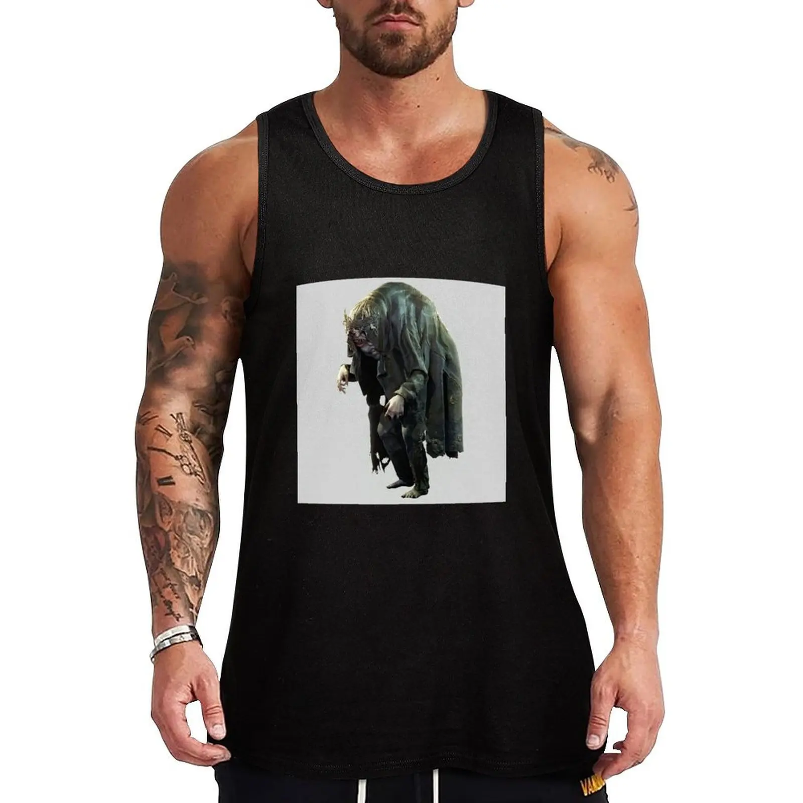 Майка для бодибилдинга спортивная одежда Аниме