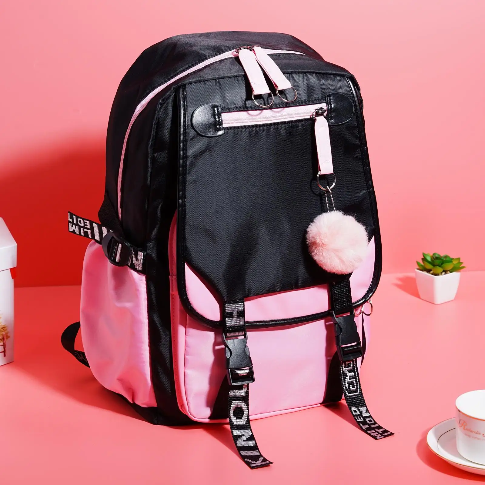 

Рюкзак для девочек-подростков, повседневный ранец для учеников средней и старшей школы, детский школьный портфель