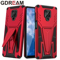 shockproof phone case for redmi note 9 9t 9s 9pro 10 max 11 11pro kickstand protective cover for redmi 9 9prime 9a 9c 9at 10 10x