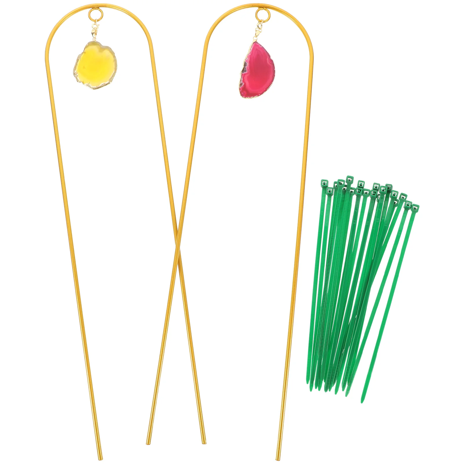 

Trellis Climbing Support Potted Indoor Garden Mini Cucumber Flower Patio Metal Vine Clips Tomato Cage Decor Home Houseplant