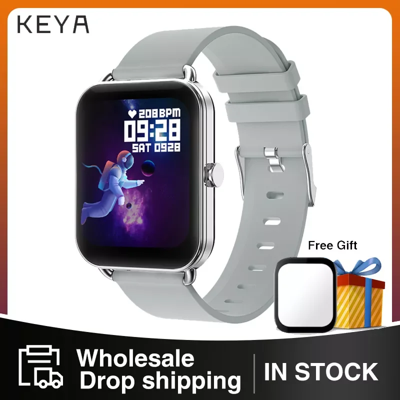 

KEYA G16 Smart Watch Women Full Touch Sports Fashion Smart Watch Temperature Monitor Fitness Tracker Smartwatch for iOS Android
