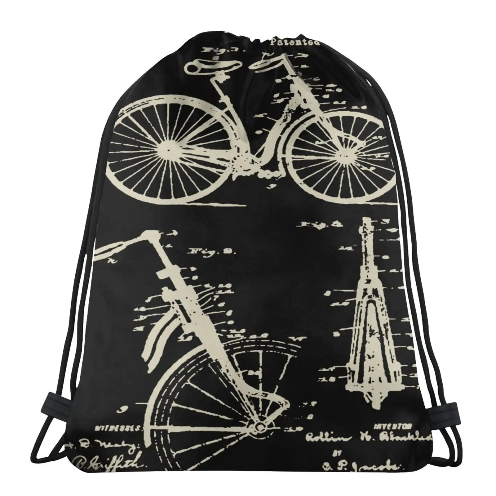 

Bicycle Front Suspension Bike 1890 Bag Cotton Drawstring Bag Hip Sack Bag Bag Women's Bag Makeup Bag Men's Backpack Pouch Cute