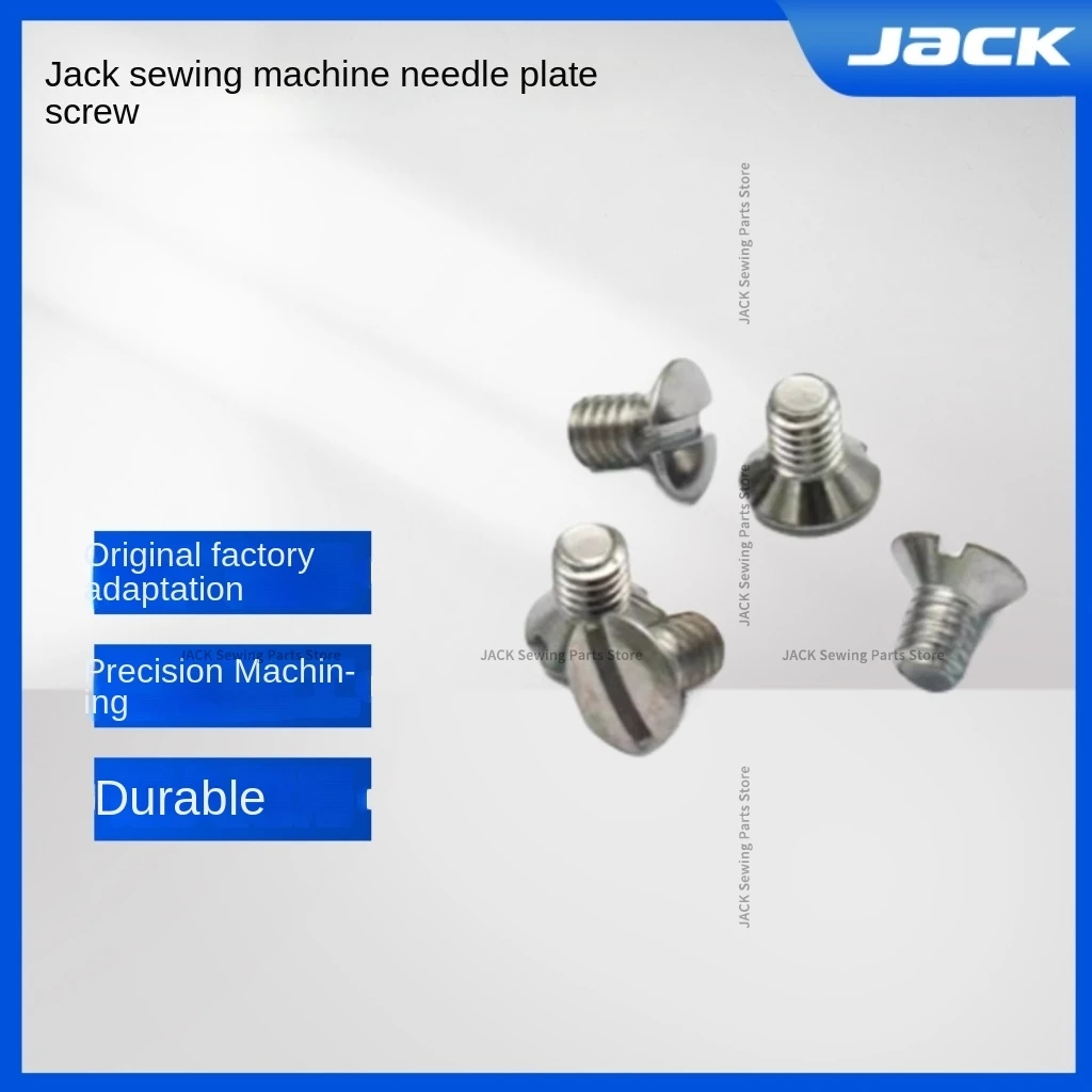 100 шт. оригинальный винт с игольной пластиной SS- 2110920 -Белый TP для Jack 798 E4 C4 Pegasus Ex Hikari