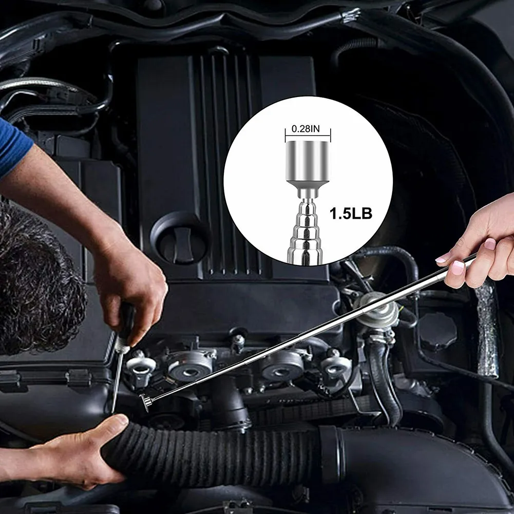 2 шт. телескопический магнитный прибор для подбора металлических предметов