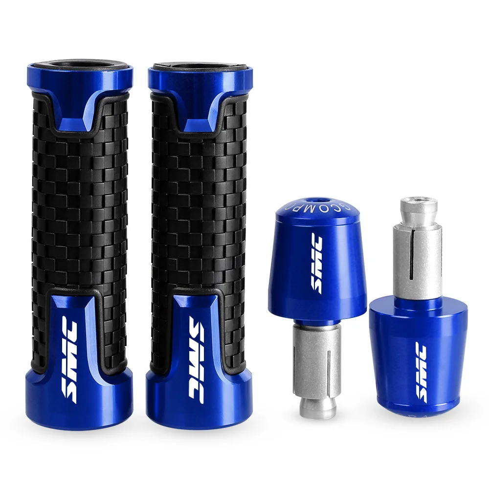 

For SMC SMC 690 SMCR 2013 2014 2015 2016 2017-2021 Motorcycle Accessories 7/8" 22MM Handlebar Hand Grips Handle Bar End Cap plug