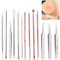 acne nose blackhead remover white head black head tool pimple comedone extractor skin care acne removal needle stainless steel
