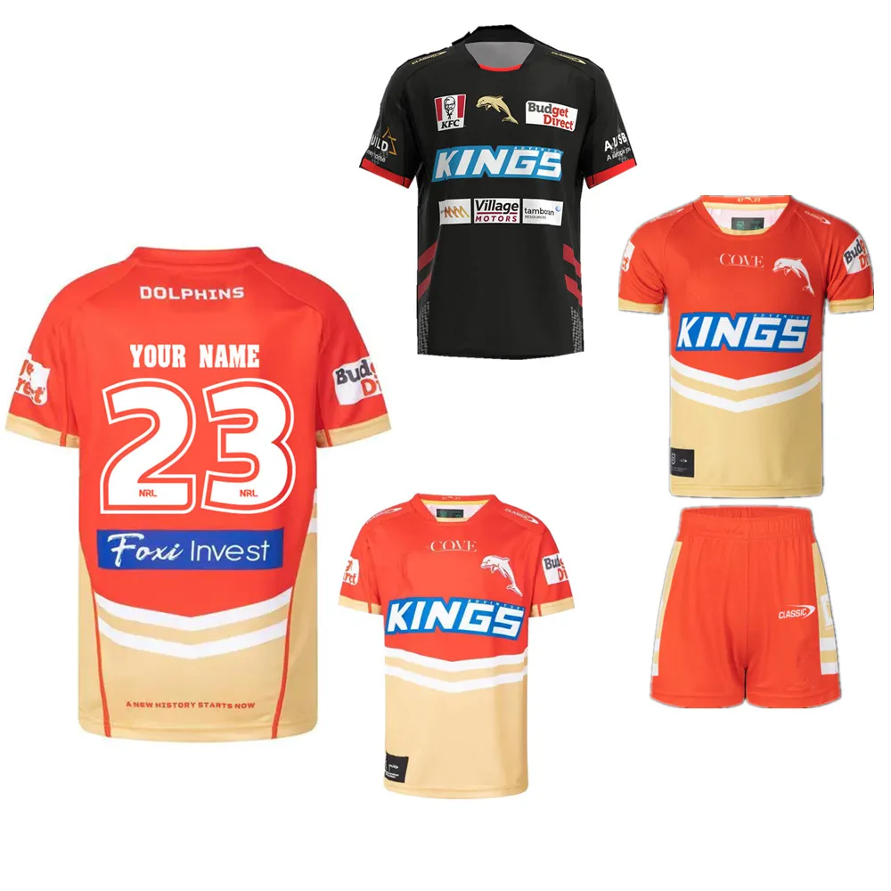 

2023 футболка для регби с дельфином, свитер для дома с дельфинами, Детская Молодежная Футболка для регби с именем и номером на заказ