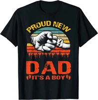 proud new dad its a boy vintage t shirt