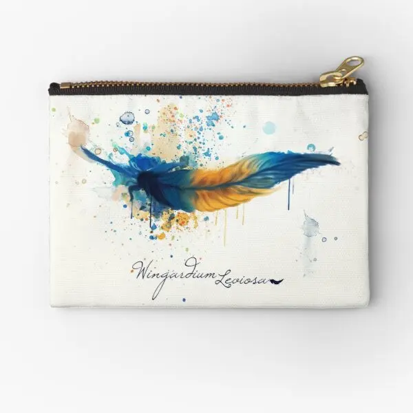 

Wingardium Leviosa кармашки на молнии для монет, косметики, бумажник для трусиков, чистые деньги, для мужчин и женщин, маленькие карманы для упаковки ...