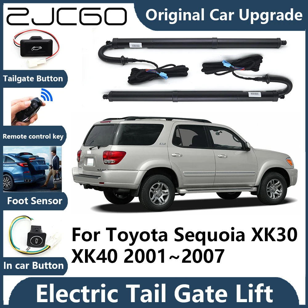 Подъемник задних дверей для Toyota Sequoia XK30 XK40 2001 ~ 2007