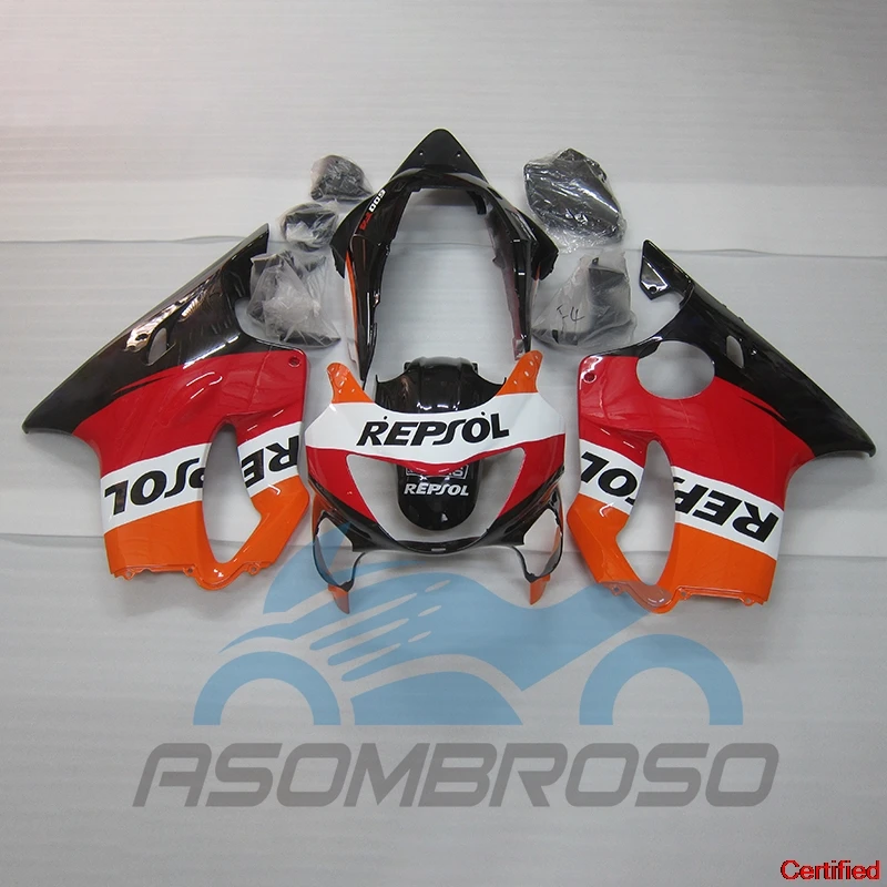 Подходит для HONDA CBR 600F4 99 00 детали кузова мотоцикла полный комплект обтекателей