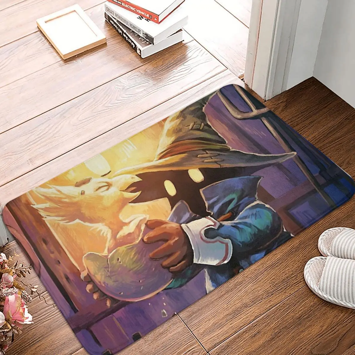 

Final Fantasy FF Role Playing Game Kitchen Non-Slip Carpet Vivi Mam Living Room Mat Entrance Door Doormat Home Decoration Rug