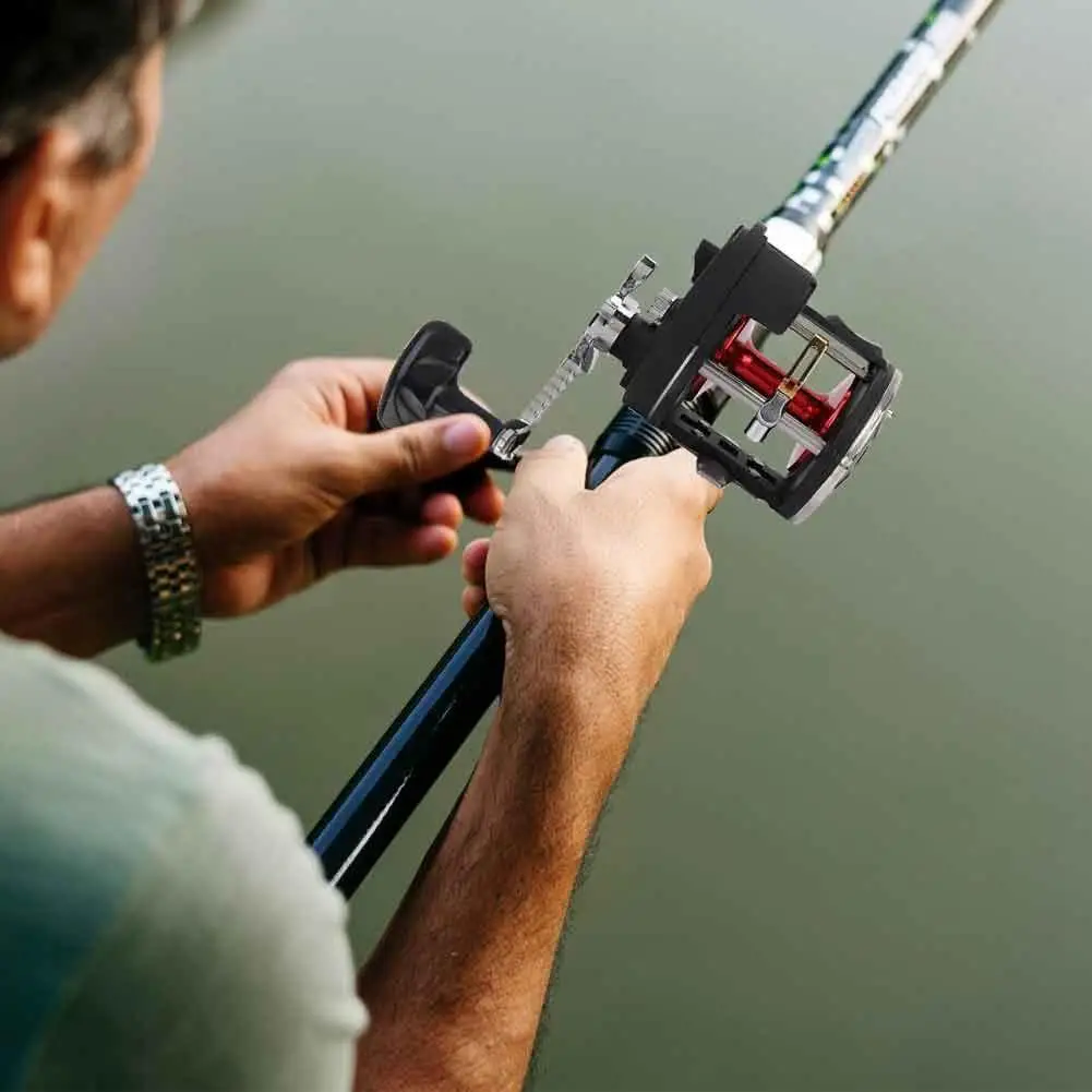 Катушка большой емкости для приманки со счетчиком лески — колесо рыболовной