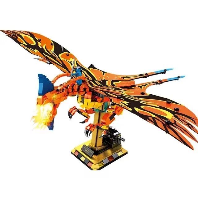 

13004 1174PCS Building Blocks Phantom Flying Dragon Brick Action Figures Education Toys For Children Gifts