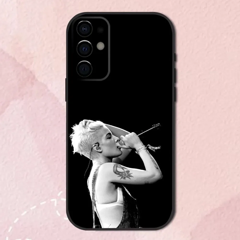 Чехол для телефона Singer H-Halsey Samsung S24 S21 S22 S23 S30 Ultra S20 Plus Fe Lite Note 10 9 цвет черный