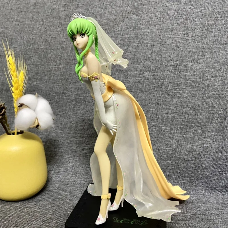 

Аниме код Geass r2 lelouch lamperouge CC свадебное платье ПВХ экшн-фигурка Коллекционная модель 25 см игрушка