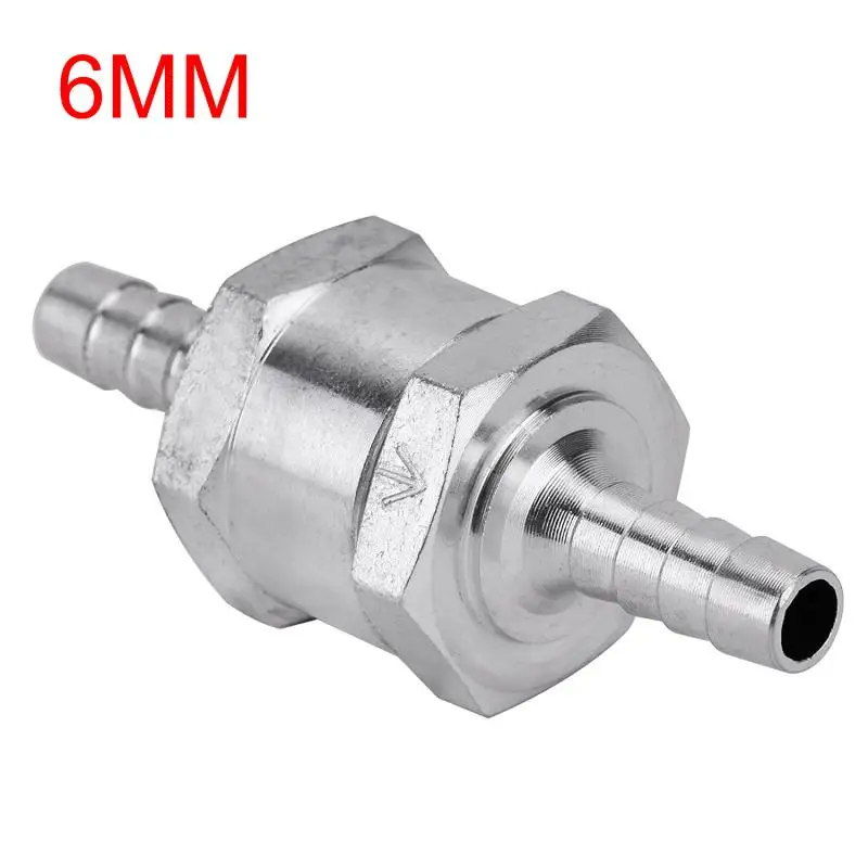 

Aluminium Alloy Valves Practical Durable Check Valve Universal Petrol Diesel Fuel Unidirectional Check Valve Car Accessories