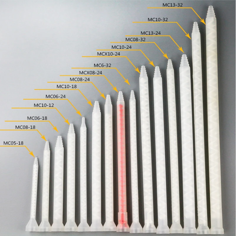 MCMS 06-32L пластиковая стандартная насадка для смешивания клея одноразовая