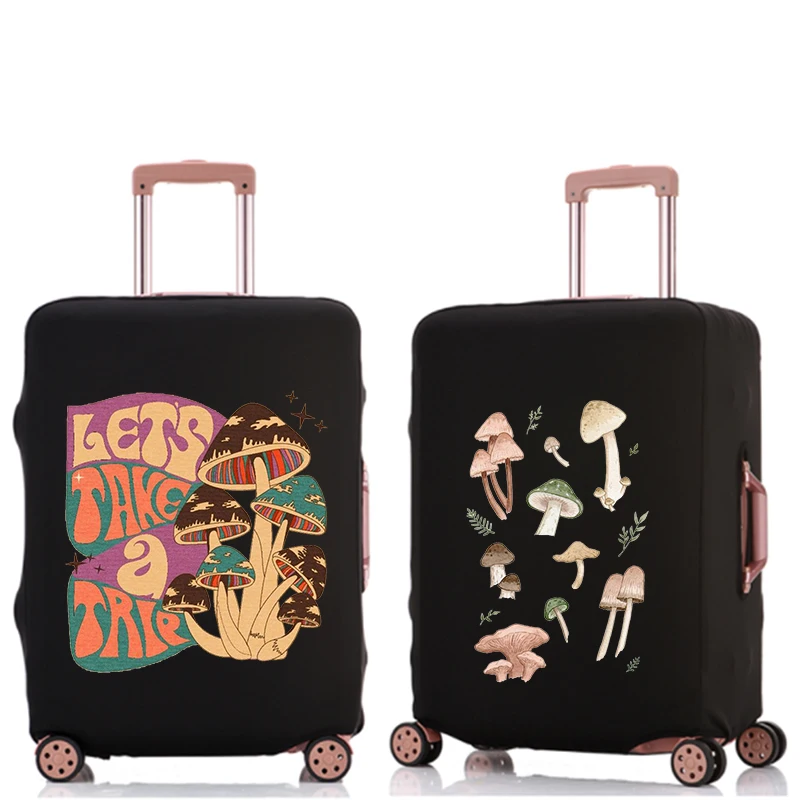 

Graffiti Print Series Travel Luggage Cover Washable Luggage Cover Thickened Protective Cover for 18-32 Inch Travel Accessories