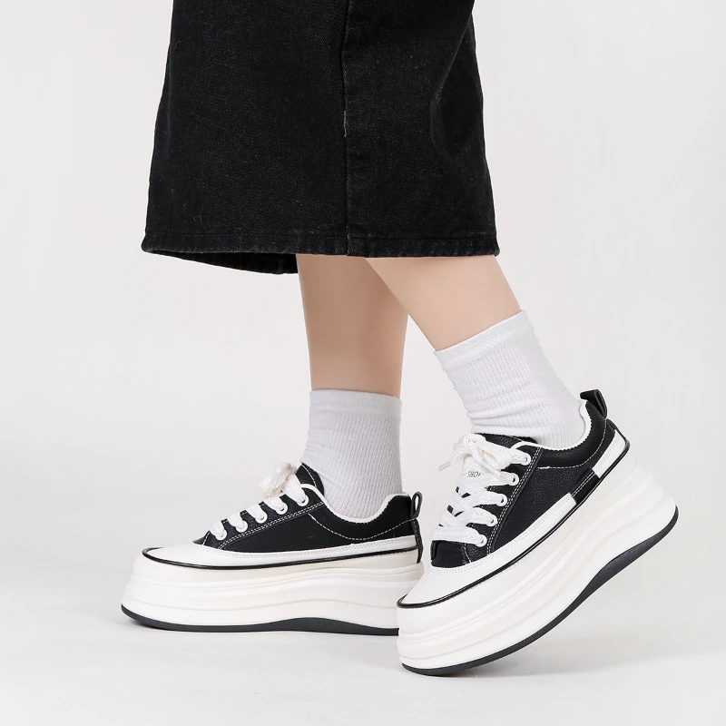 Женская обувь весна 2024 новые маленькие белые туфли уличные для студенток