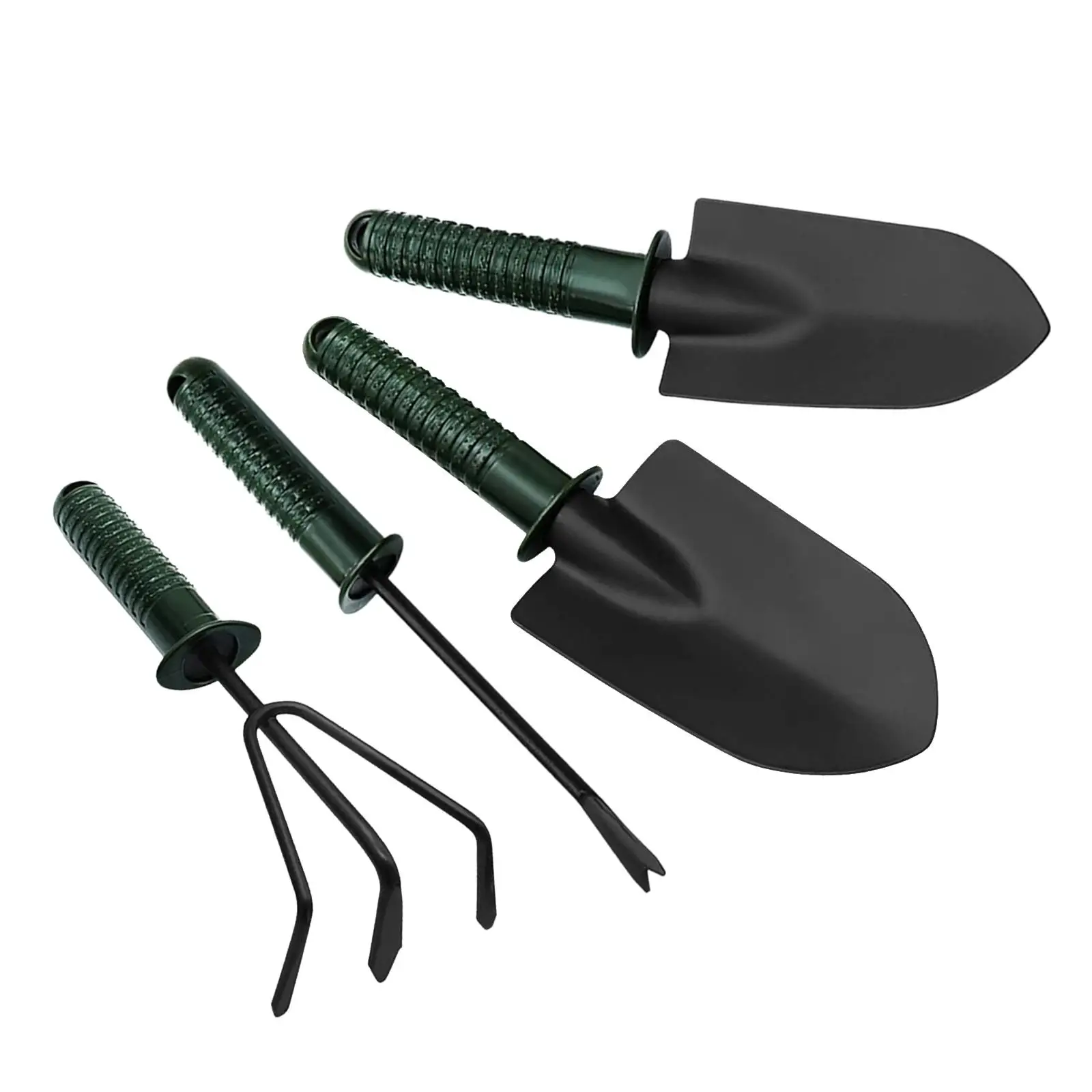 

4Pcs Garden Tools Set Garden Rake Gardending Hand Tools Outdoor Bonsai Gardening Tools for Yard Bonsai Backyard Women Men Gifts