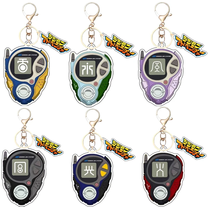 Фото Аниме Digimon Adventure Link System Digimon Detect Discover Discover Аниме игровые брелки акриловый брелок игрушка кулон подарок №1