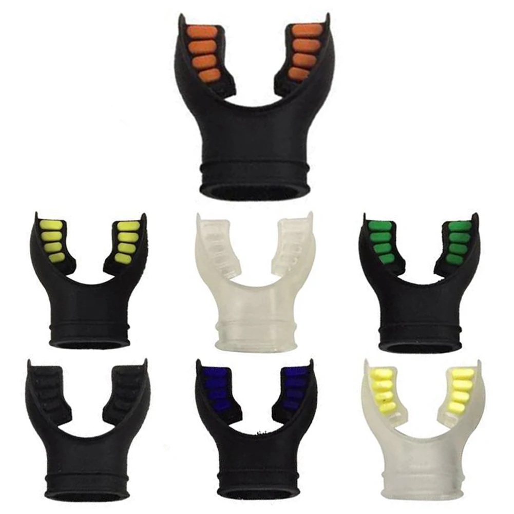 

Non-Toxic Snorkel Regulator Diving Mouthpiece Scuba Moldable Bite Mouthpiece Diving Breathing Tube Scuba Soft Mouthpiece Silicon