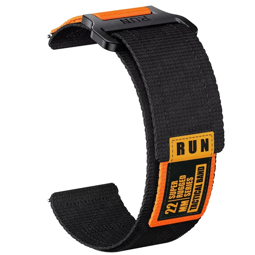 Ремешок для часов 22 мм для Amazfit Bip 6, нейлоновый браслет для Amazfit Bip 5Bip5 UnityBalanceCheetah, круглые ремешки Amazfit GTR 3 4 (art.: 3920cf752dcfc) - 3920cf752dcfc