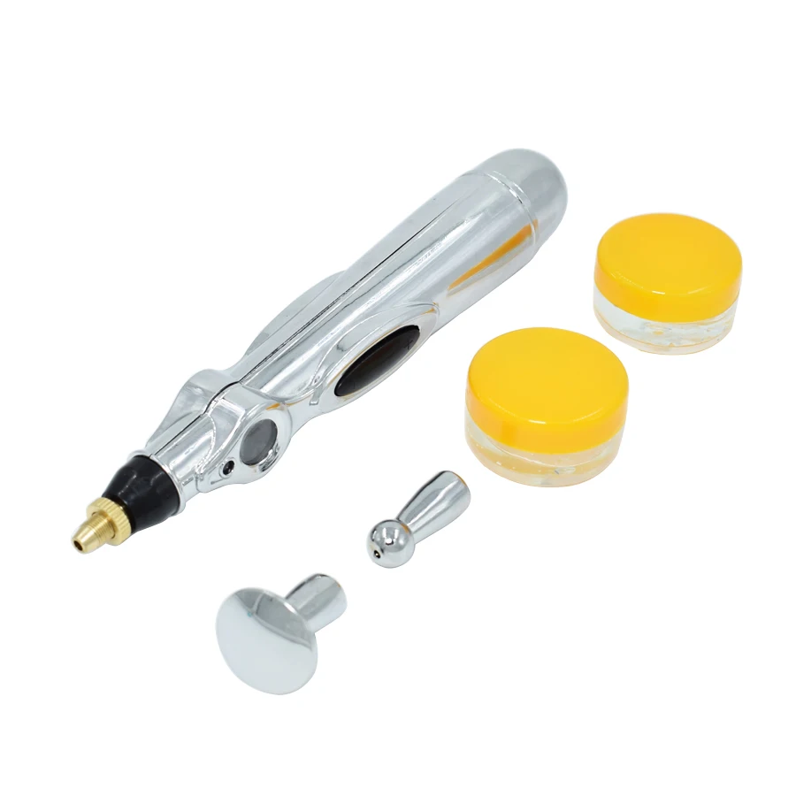 

Electric Acupuncture Point Pen Pain Relief Laser Therapy Electronic Meridian Energy Pen Body Head Back Neck Leg Massager Tools