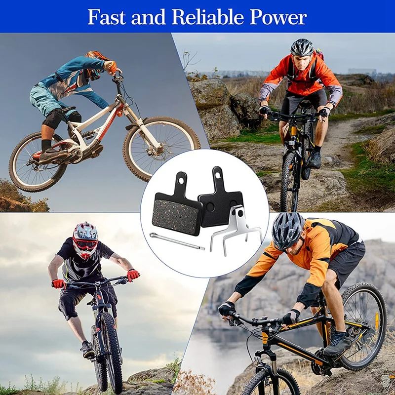 Новые 8 пар велосипедных дисковых тормозных колодок для Shimano Br-M575 M525 M515 T615 T675 M495 M486