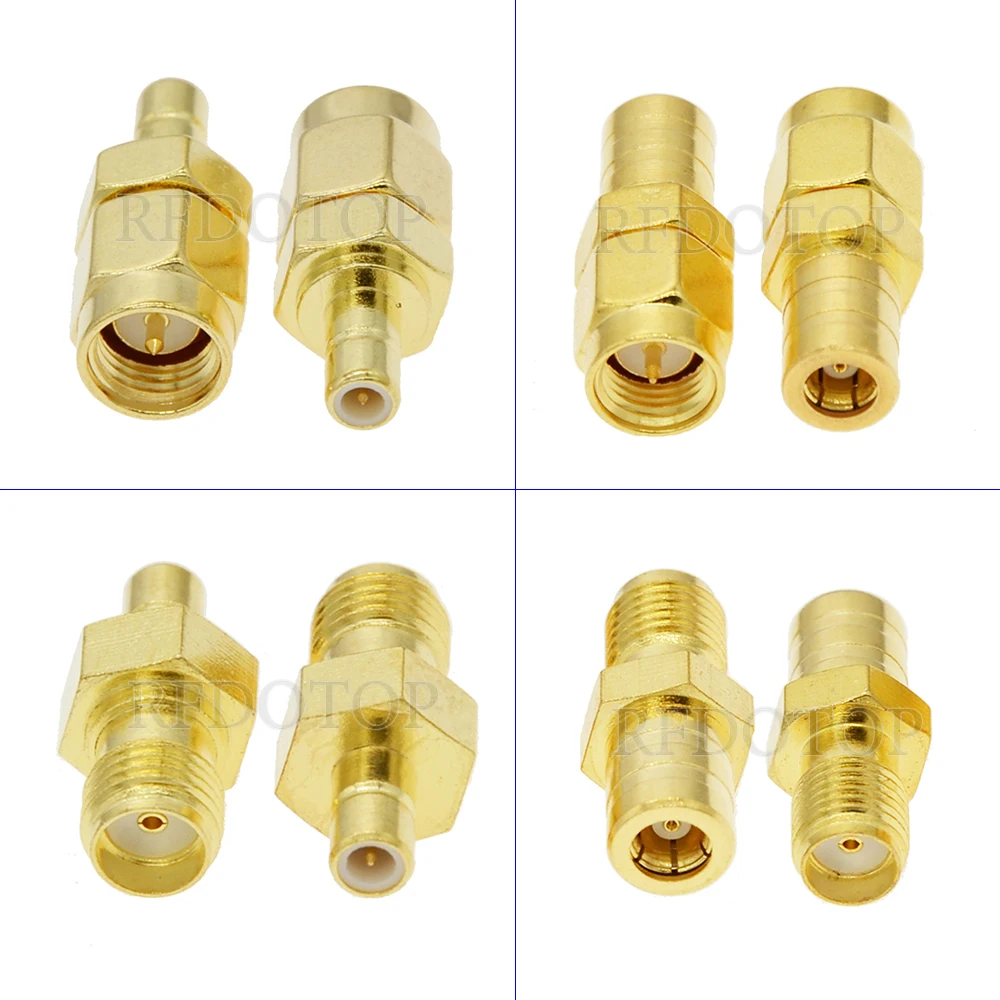 1Pcs SMA to SMB Male Female RF Coaxial 50 Ohm Adapter Aerial Antenna Connector for DAB+/FM/AM Radio Car Truck Satellite Radio images - 6