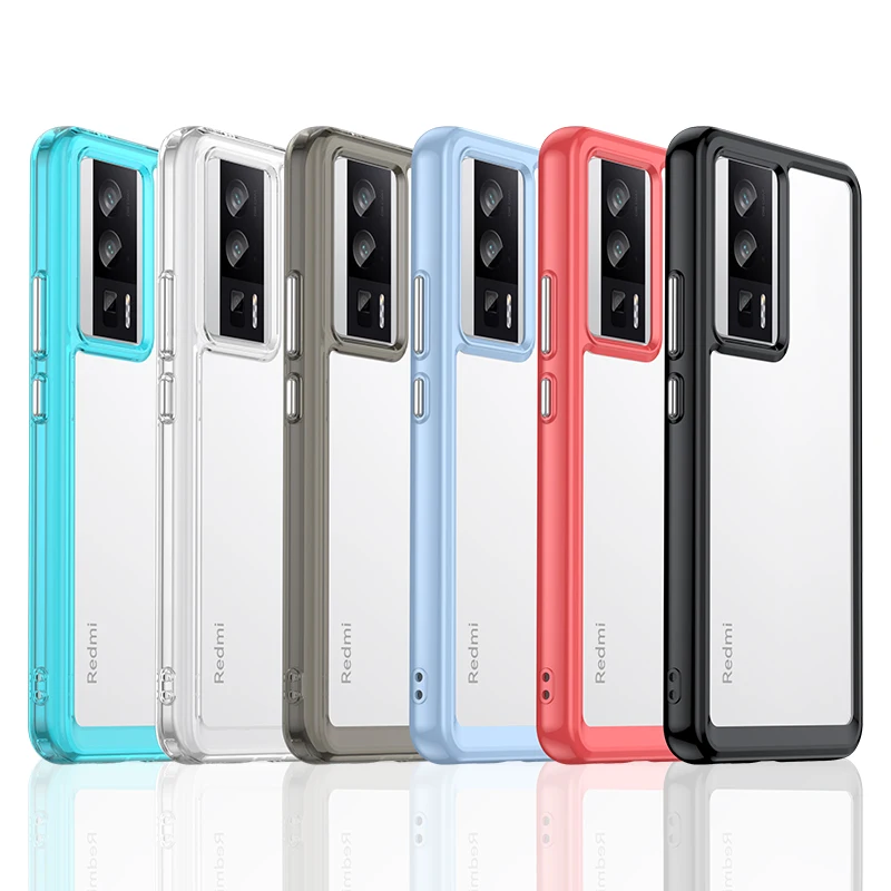 

Translucent Case For Xiaomi Poco F5 Pro Clear Case Cover For Poco F5 Pro Funda Shell Coque Hard Phone Bumper Poco F5 Pro