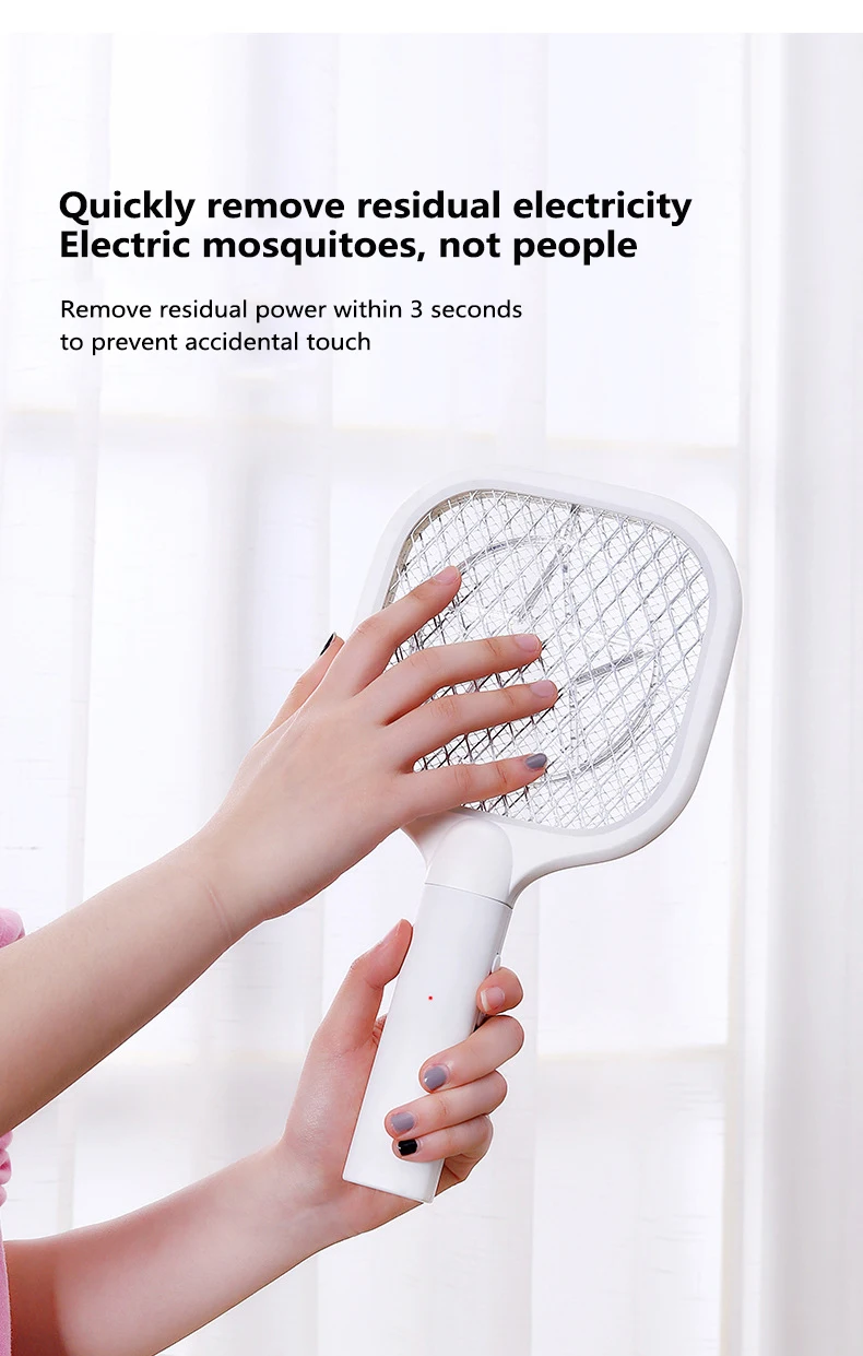 Электрическая мини-ловушка для насекомых мухобойка 2 в 1 с USB-зарядкой |