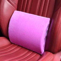 seat back protector car memory foam lumbar support car seat lumbar cushion office lumbar support plush car back pad