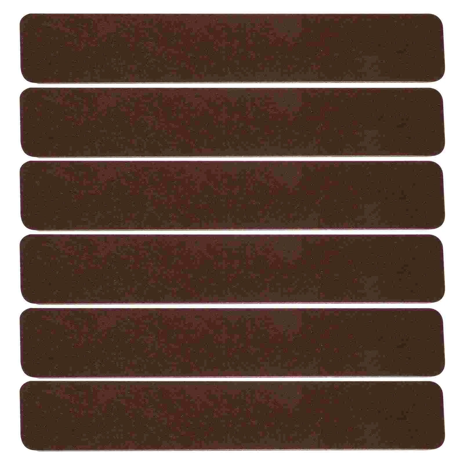 

6 Pcs Corkboards Wall Bulletin Strip Strips Small Walls Needle Plate Office Decor