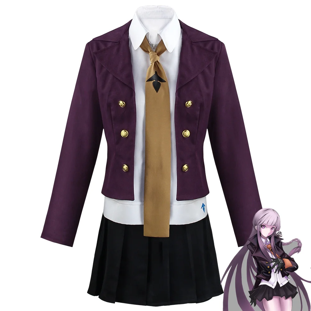 Костюм для косплея аниме данганронпа киригири ОКО